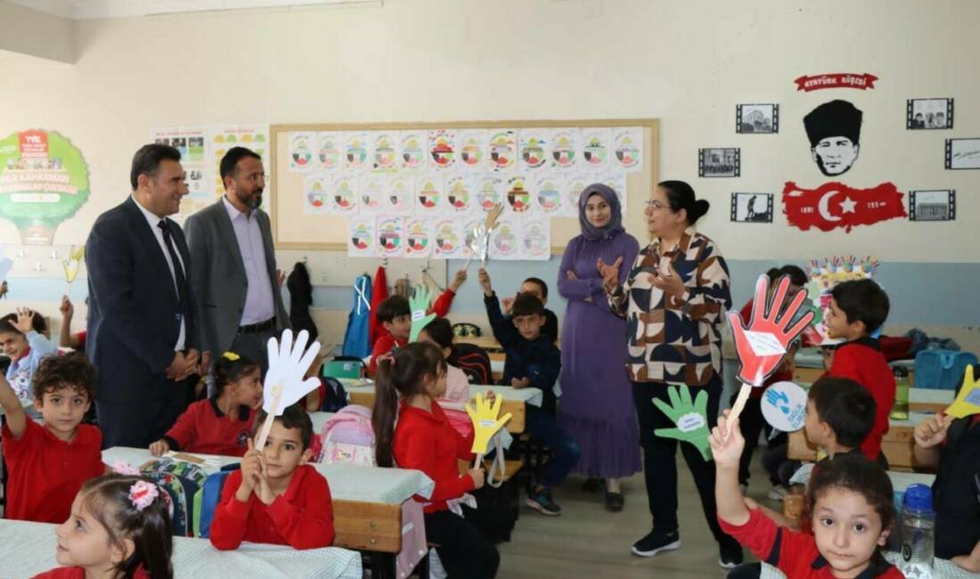 Kahta Devlet Hastanesi’nden Dünya El Yıkama Günü’nde anlamlı etkinlik Kahta Devlet Hastanesi Enfeksiyon Kontrol ve Atık Birimi, 15 Ekim