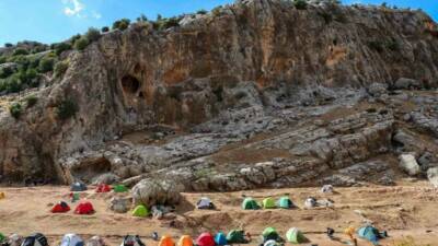 Gaziantep Büyükşehir Belediyesi tarafından düzenlenen 5’inci Köklüce Kanyonu Tırmanış Şenliği