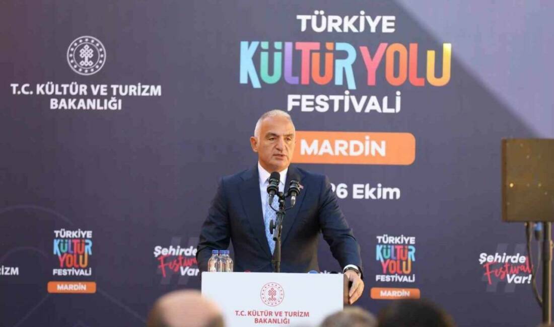 Mardin Kültür Yolu Festivali'nin açılış programında Kültür ve Turizm Bakanı