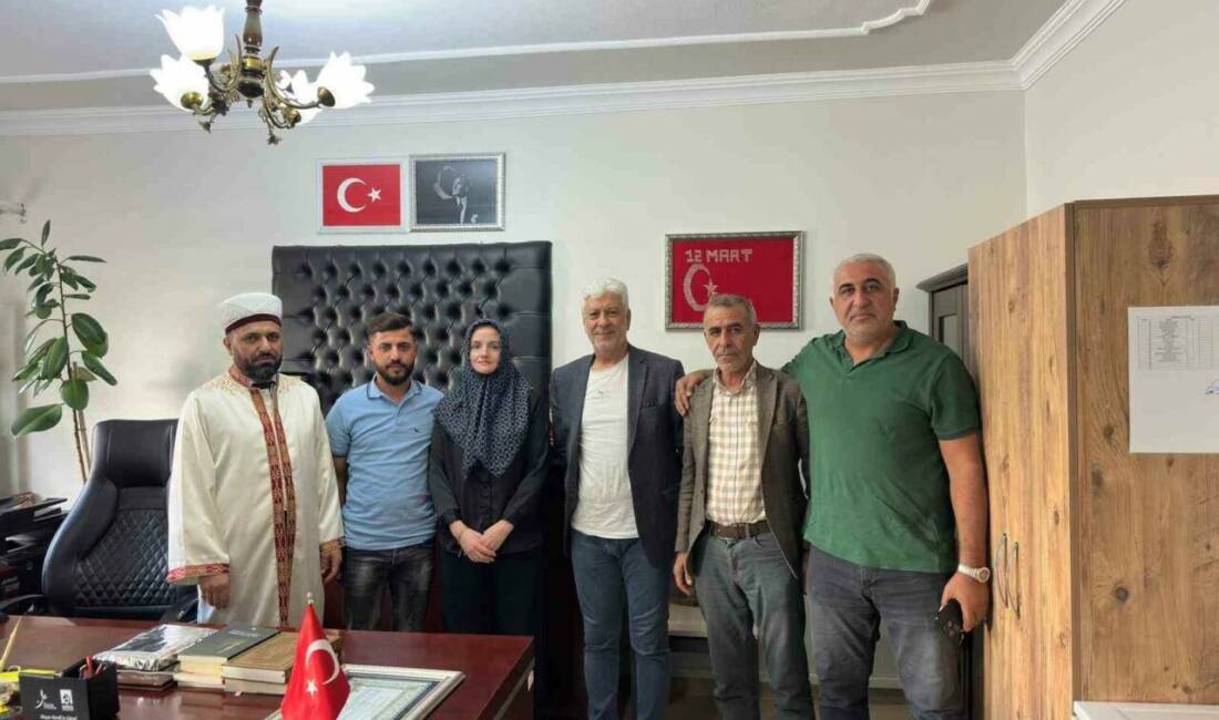 Kuzey İrlanda vatandaşı Shaun-lee Jennings, Mardin'in Derik ilçesinde Müslüman oldu