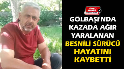 Adıyaman'ın Gölbaşı ilçesinde motosiklet kazasında ağır yaralanan sürücü, tedavi gördüğü