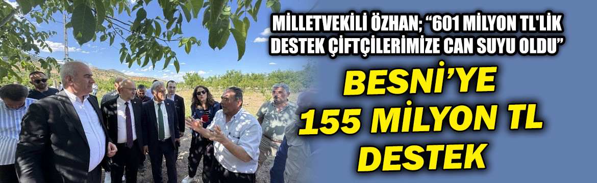 Adıyaman Milletvekili ve Zirai Don