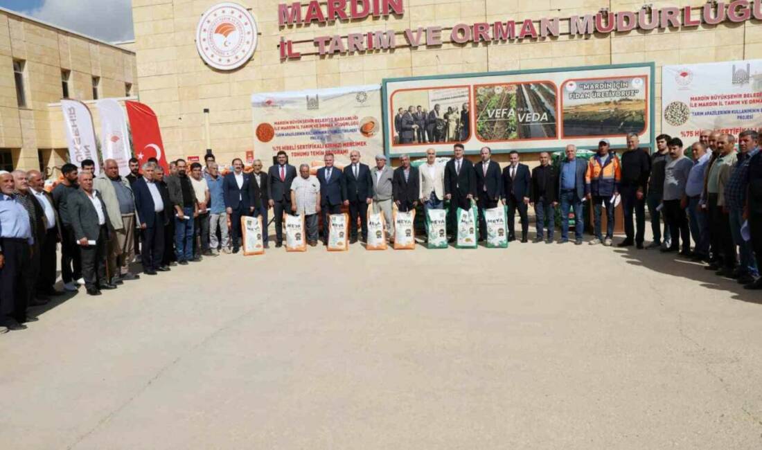 Mardin'de, Tarım Arazilerinin Kullanımının Etkinleştirilmesi (TAKE) Projesi kapsamında 371 çiftçiye