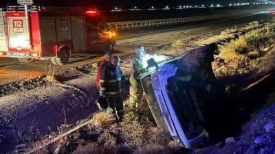 Mardin'in Nusaybin ilçesinde dün gece meydana gelen trafik kazasında, bir