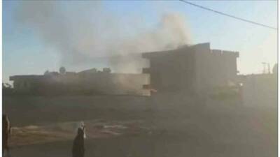 Mardin'in Kızıltepe ilçesinde bir binada çıkan yangında 5 yaşındaki bir