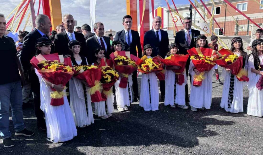 Mardin'in Nusaybin ilçesinde Adnan Polat Galatasaray Spor ve Eğitim Merkezi'nin