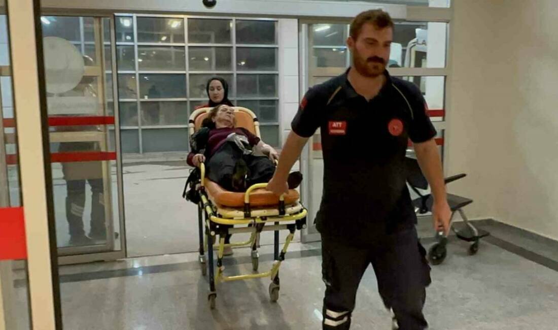 Adıyaman'da bir otomobilin çarptığı kadın yaralandı. Yaralı, olay yerine gelen