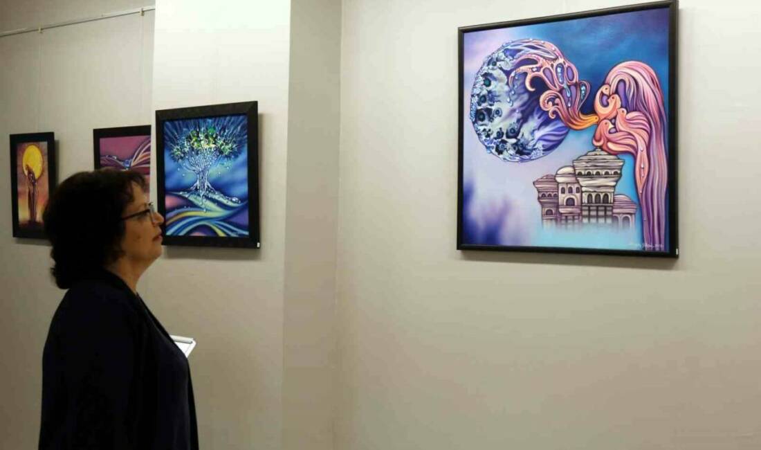 Ressam Yüksel SANKO Sanat Galerisi’nde sergi açtı Ressam Sezgin Yüksel, yağlı boya tekniğiyle yaptığı eserlerinden oluşan "Yaşama