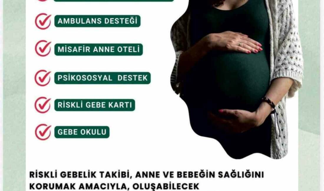 Riskli gebeliği olan anne adayları danışma hattı üzerinden takip edilecek Siirt İl Sağlık Müdürlüğü, Halk Sağlığı Hizmetleri Başkanlığı koordinasyonunda "Riskli