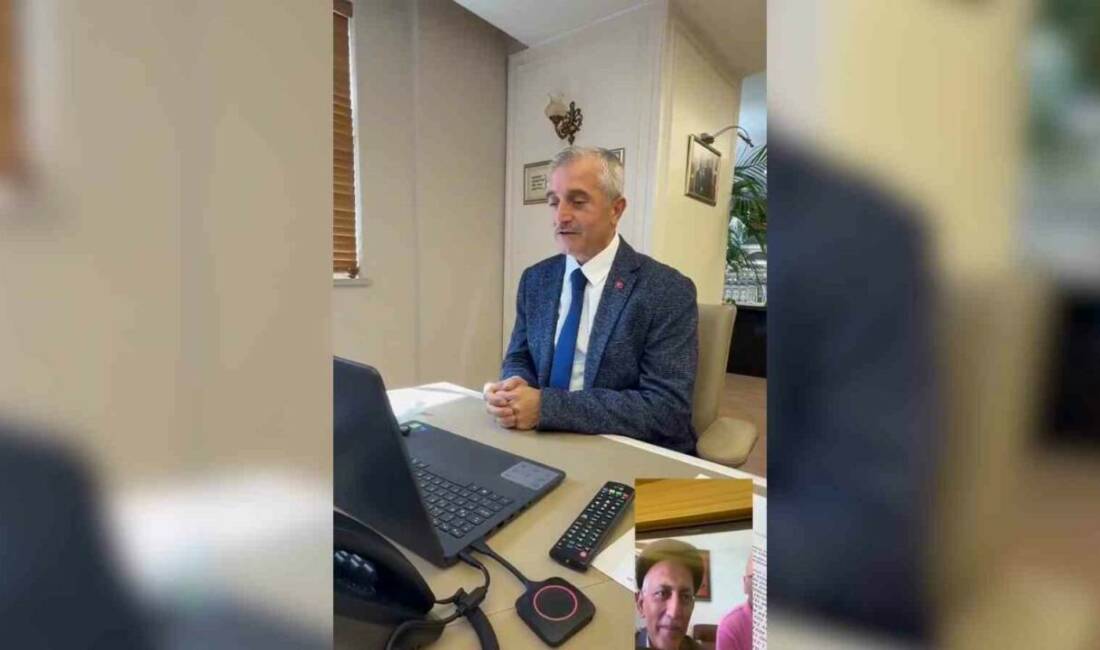 Şahinbey Belediye Başkanı Mehmet Tahmazoğlu, Gazze Belediye Başkanı Dr. Yahya