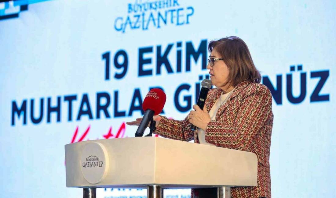 Gaziantep Büyükşehir Belediyesi, muhtarların uygun şartlarla konut sahibi olabilmesi için