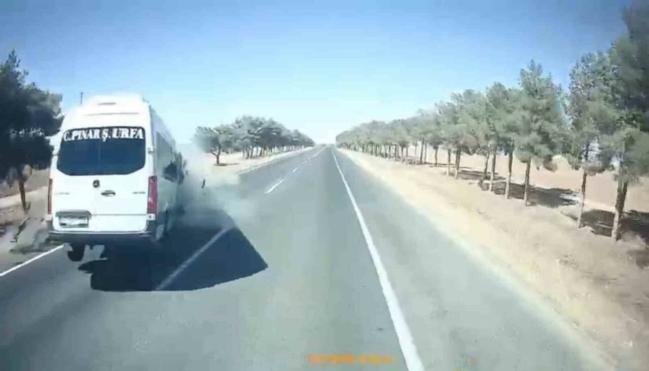 Şanlıurfa’da 1 kişinin hayatını kaybettiği, 14 kişinin yaralandığı kaza anına