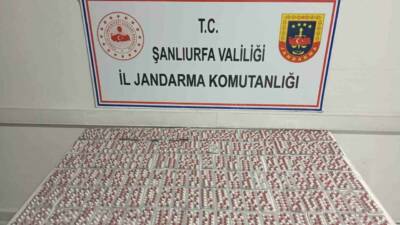 Şanlıurfa'da şüpheli bir kişiye ait araçta yapılan aramada 2 bin