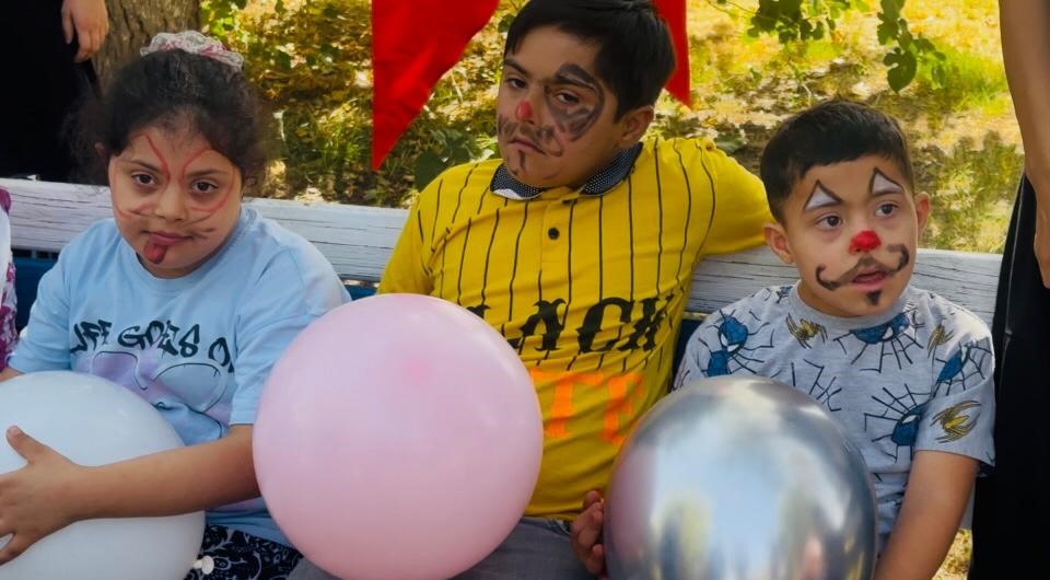 Ceylanpınar Gençlik Merkezi, engelli çocuklara yönelik düzenlenen etkinlikte onların eğlenmelerini