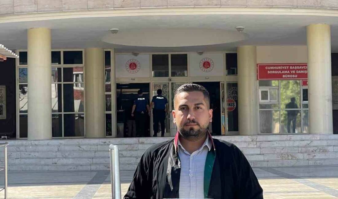 Şanlıurfa’da Avukat Ferdi Yüksel, İsrail Başbakanı Binyamin Netanyahu ve İsrail