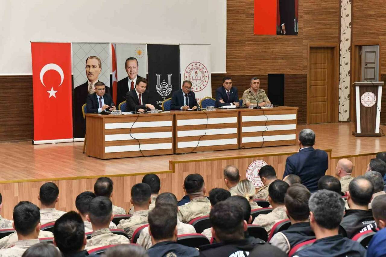 Şanlıurfa Valisi Hasan Şıldak, Okul ve Okul Çevresi Güvenliği değerlendirme