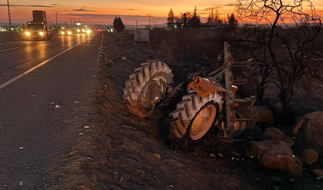 Şanlıurfa’da traktör devrildi: 2 ağır yaralı Şanlıurfa’nın Suruç ilçesinde kontrolden çıkan traktörün devrilmesi sonucu meydana gelen