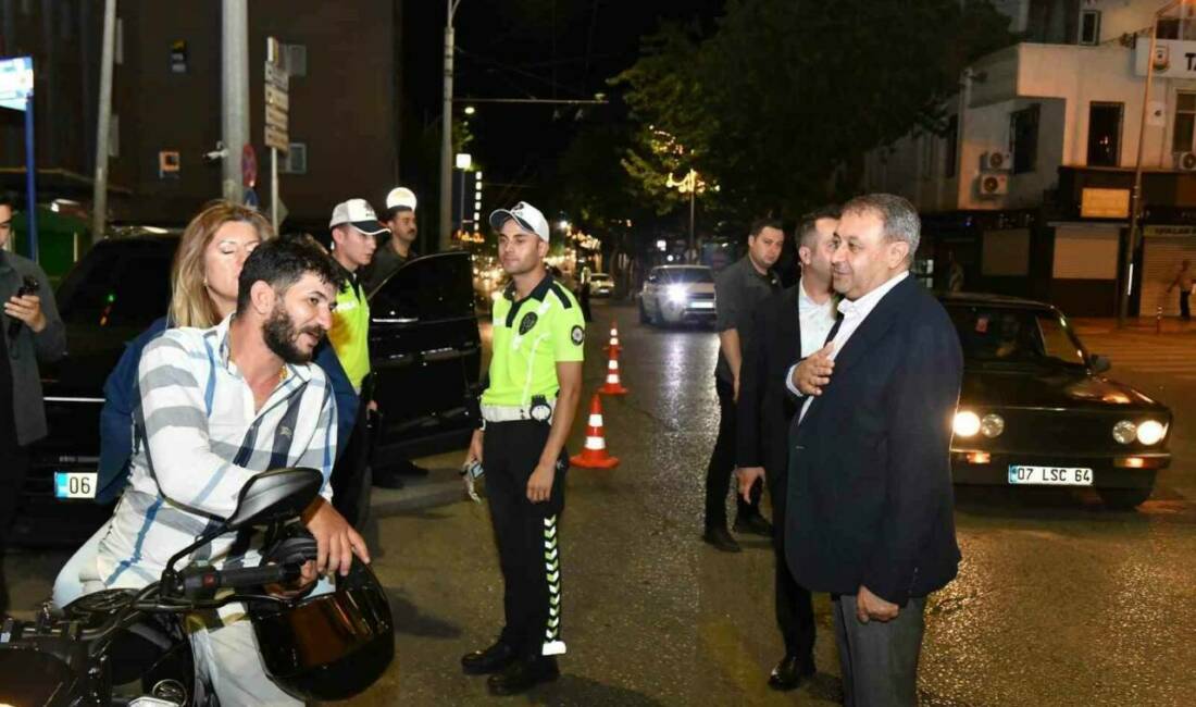 Şanlıurfa Valisi Hasan Şıldak, il merkezinde trafik düzeni ve güvenliğini