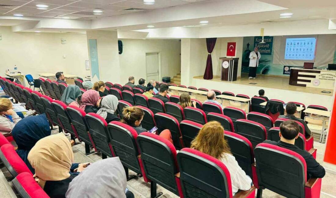 Siirt Eğitim ve Araştırma Hastanesinde "Klinik Rehberler ve Protokoller" konulu