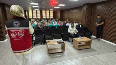 Siirt İl Sağlık Müdürlüğü Destek Hizmetleri Başkanlığı Eğitim Birimi ile