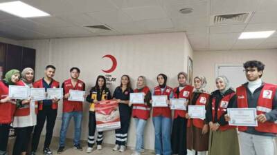 Siirt Sağlık Müdürlüğü, Kızılay gönüllülerine "organ bağışı ve beyin ölümü"