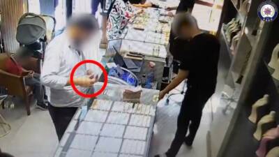 Siirt’te bir kuyumcuya sahte altın satmaya çalışan 3 şüpheli, polis