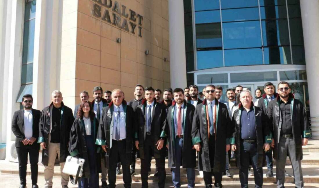 CMK ücret tarifesinin asgari ücretle eşitlenmesi talebiyle Şırnak Barosu Genç