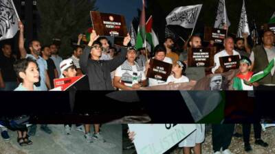 Şanlıurfa'nın Siverek ilçesinde Uluslararası Sumud Filosu'na yönelik saldırıları kınamak ve