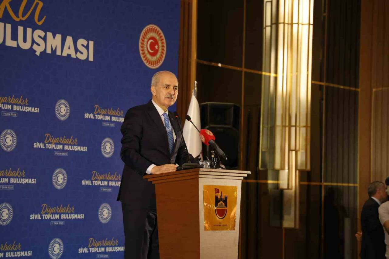 TBMM Başkanı Numan Kurtulmuş, Diyarbakır’da sivil toplum kuruluşu temsilcileriyle bir