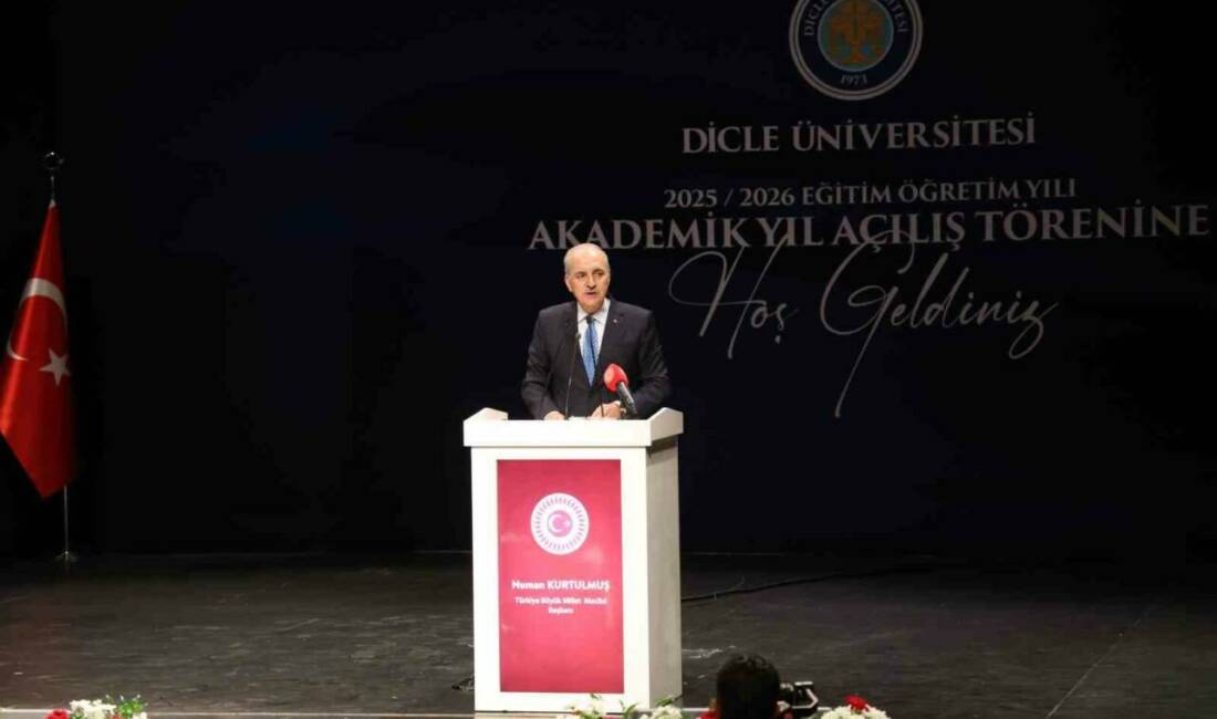 TBMM Başkanı Numan Kurtulmuş, Diyarbakır'da yaptığı konuşmada Türkiye'nin terörü geride