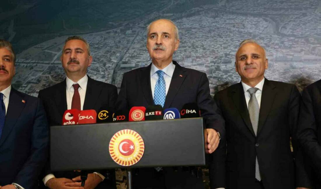 TBMM Başkanı Numan Kurtulmuş, Milli Dayanışma, Kardeşlik ve Demokrasi Komisyonu'nun