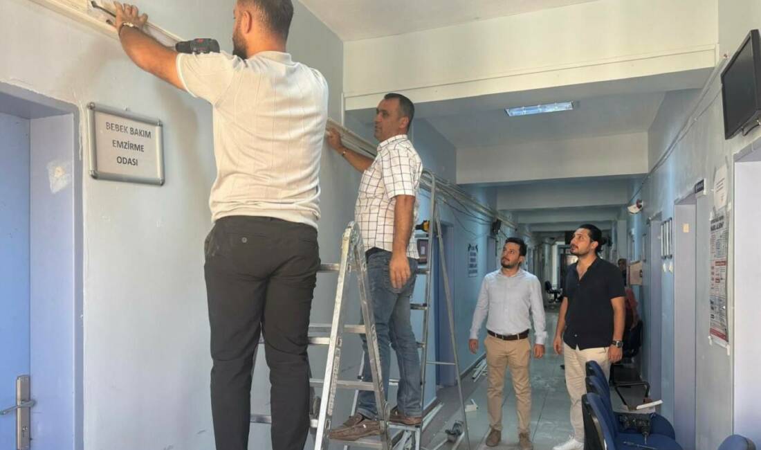 Adıyaman’ın Tut İlçe Devlet Hastanesi'nde internet altyapısı yenilenerek tıbbi cihazların