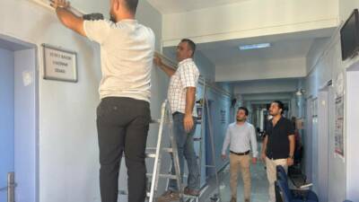 Adıyaman’ın Tut İlçe Devlet Hastanesi'nde internet altyapısı yenilenerek tıbbi cihazların