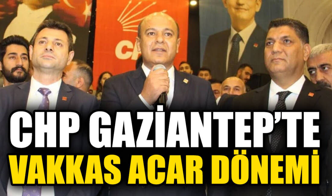 CHP Gaziantep İl Başkanlığı’nın 39. Olağan Kongresi’nde başkan seçilen Besnili