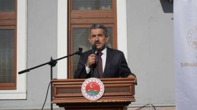 Şırnak Valisi Birol Ekici, Muhtarlar Günü dolayısıyla muhtarlarla bir araya