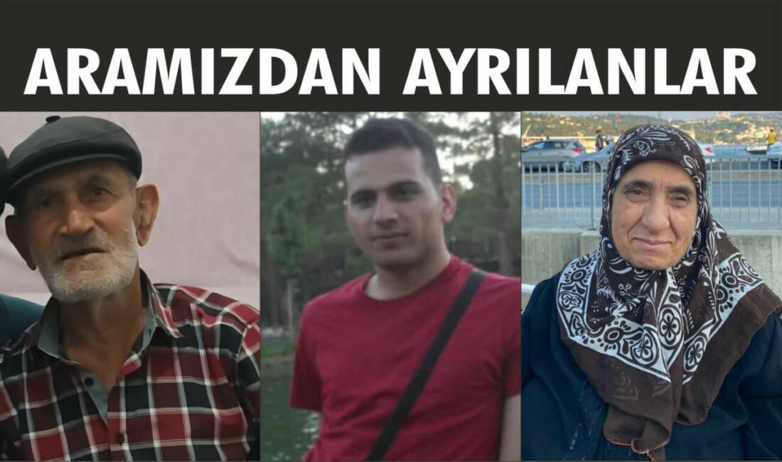 10-11.11.2025 Pazartesi, Salı gününe ait Besni’de Vefat Edenler köşesi.