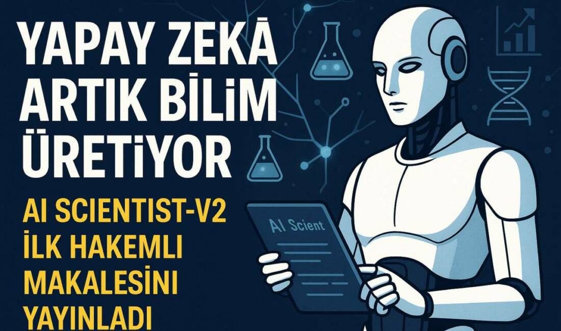 Yapay zekâ araştırmalarında tarihi bir eşik aşıldı. AI Scientist-v2 adı