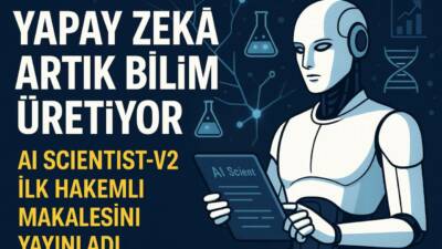 Yapay zekâ araştırmalarında tarihi bir eşik aşıldı. AI Scientist-v2 adı
