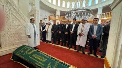 Mardin'de, 15 Temmuz şehidi Özel Harekat Polisi Velid Bekdaş'ın babası