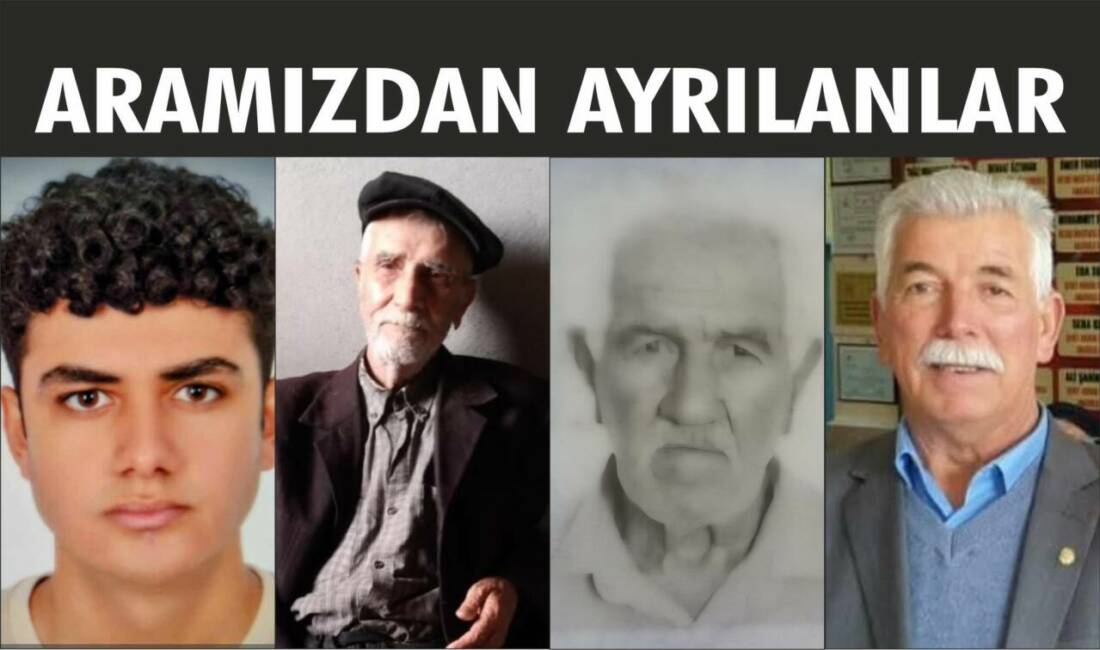 30.10.2025 - 01.11.2025 Cuma, Cumartesi gününe ait Besni’de Vefat Edenler