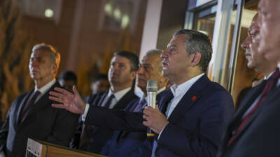 Cumhuriyet Halk Partisi Genel Başkanı Özgür Özel, Kilis mitinginin ardından