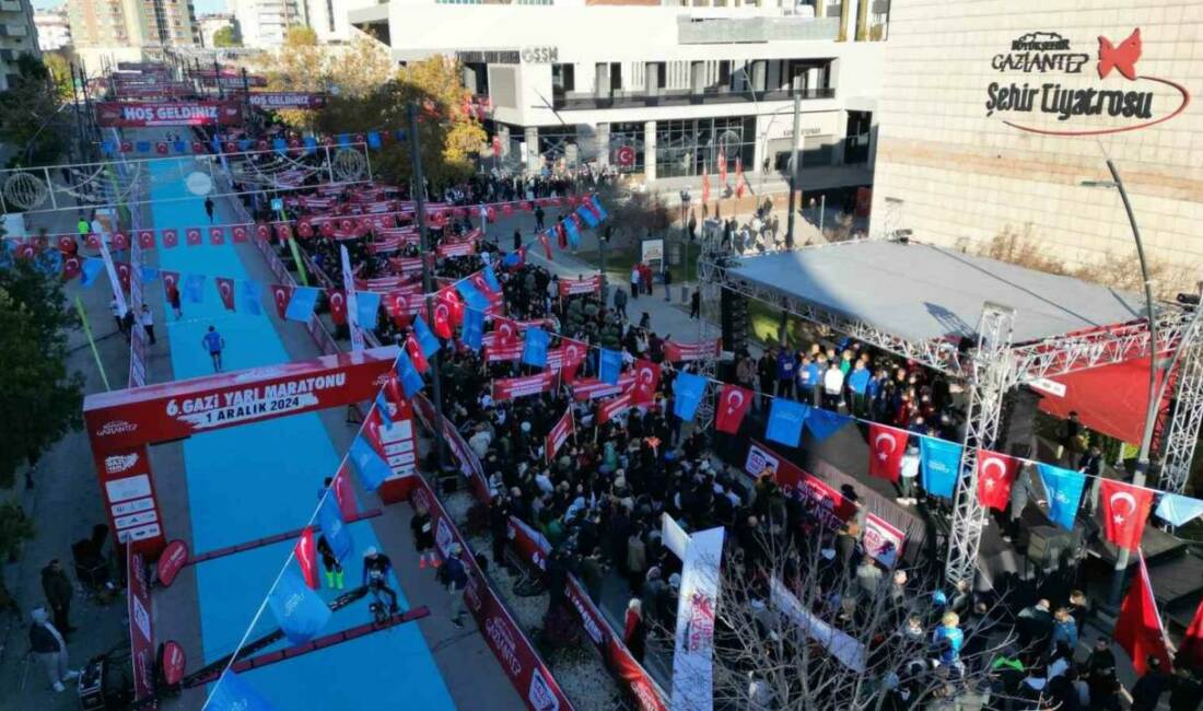Gaziantep Büyükşehir Belediyesi tarafından düzenlenen 7. Gazi Yarı Maratonu ve
