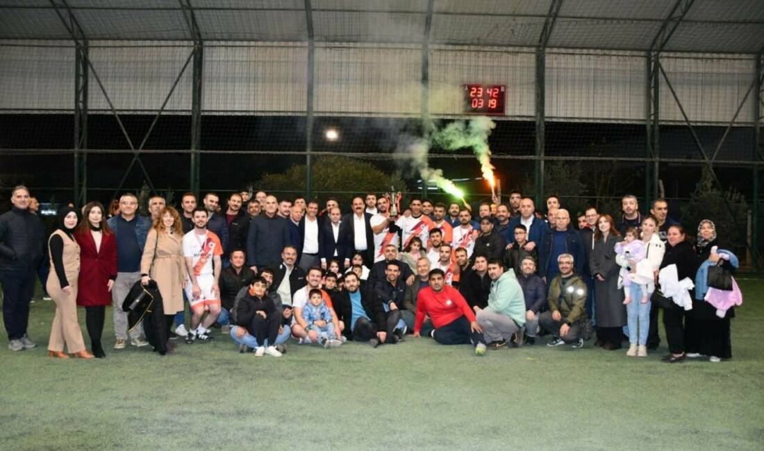 Altunkaya Şirketler Grubu'nun düzenlediği 9. geleneksel halı saha futbol turnuvası