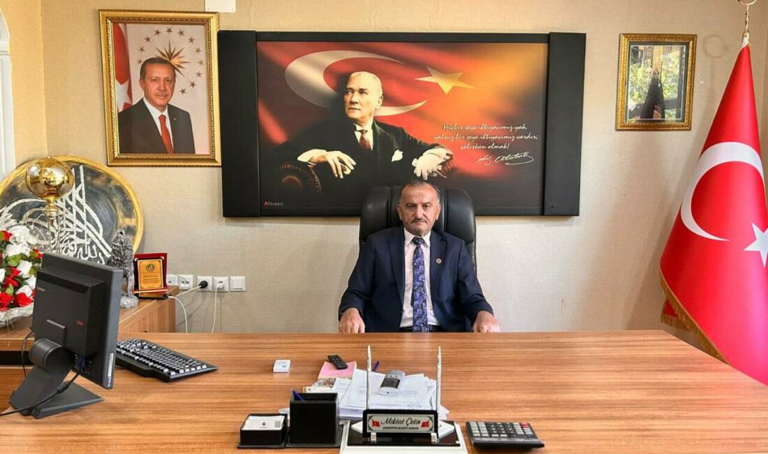 Çakırhüyük Belediye Başkanı Miktat Çetin, 10 Kasım Atatürk’ü Anma Günü