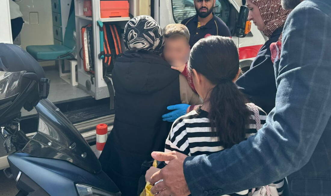 Adıyaman’da yolun karşı tarafına geçmeye çalışan küçük çocuk, motosikletin çarpması