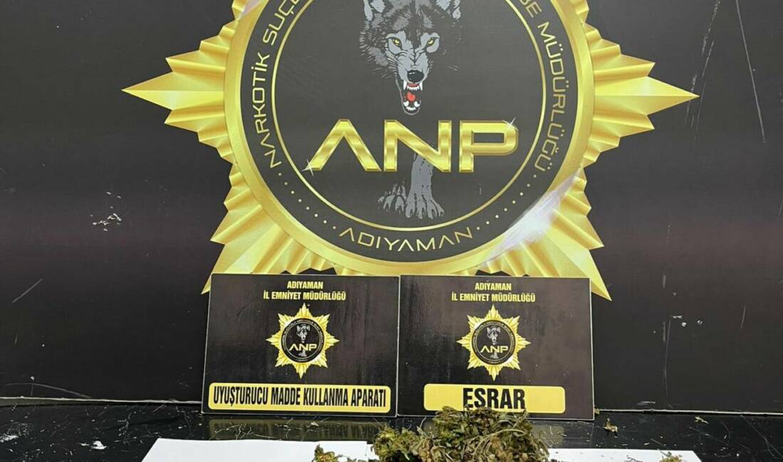 Adıyaman’da bir iş yerinin kliması içerisinde uyuşturucu madde ele geçirildi.