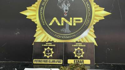 Adıyaman’da bir iş yerinin kliması içerisinde uyuşturucu madde ele geçirildi.