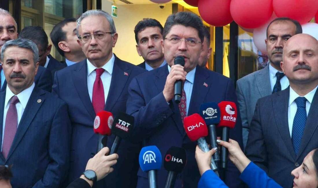 Adalet Bakanı Yılmaz Tunç, Adıyaman Adliyesi Ek Hizmet Binası'nın açılışında
