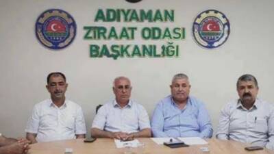 Adıyaman Ziraat Odaları İl Koordinasyon Kurulu tarafından hazırlanan tarımsal sorunları