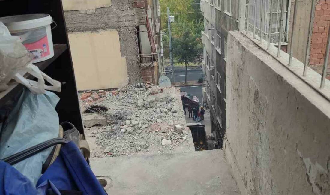 Ağır hasarlı bina yıkılırken sağlam bina zarar gördü, itiraza ’hasar tespitine yer yok’ cevabı geldi Diyarbakır'ın Kaynartepe Mahallesi'nde, Kahramanmaraş merkezli bir binanın yıkımı sırasında yanındaki